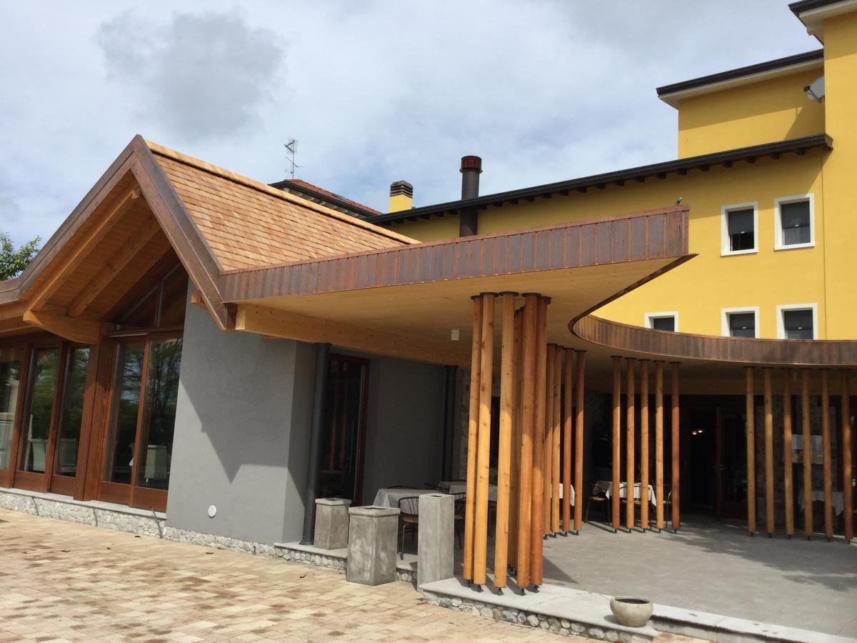 Albergo Belvedere Sequals Bagian luar foto